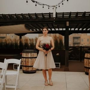 David's Bridal Bridesmaid Dress